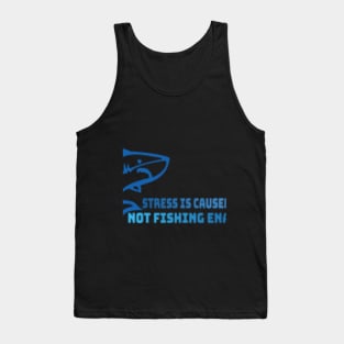 fishing t-shirt Tank Top